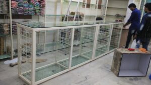 glass casing display